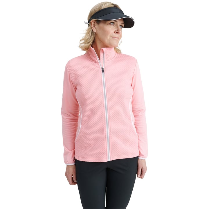 W Scramble Fullzip Fleece Rosa Abacus