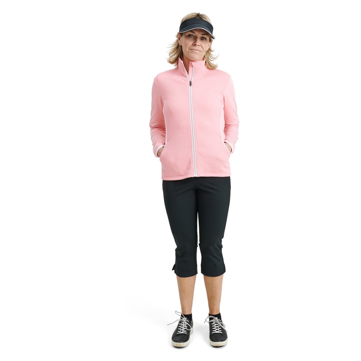 W Scramble Fullzip Fleece Rosa Abacus