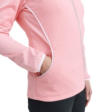 W Scramble Fullzip Fleece Rosa Abacus
