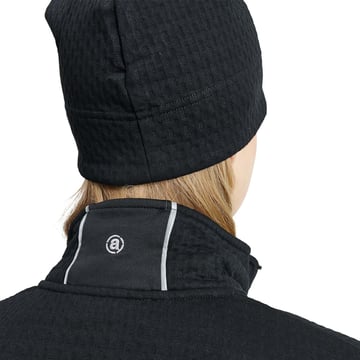 W Scramble Fullzip Fleece Svart Abacus