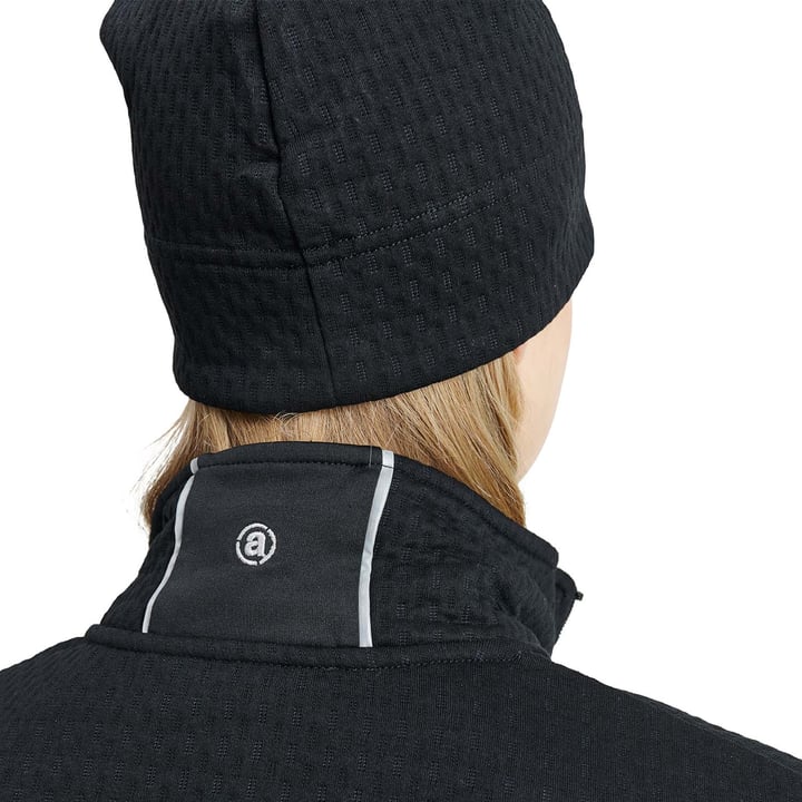 W Scramble Fullzip Fleece Svart Abacus