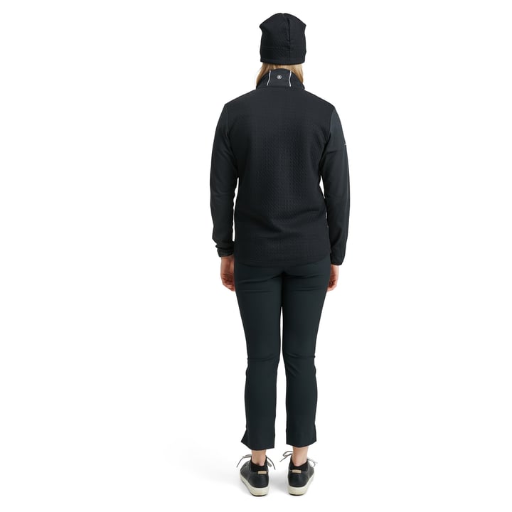 W Scramble Fullzip Fleece Svart Abacus