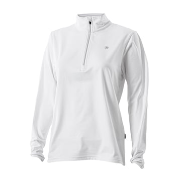 W Mashie Halfzip Fleece Vit Abacus