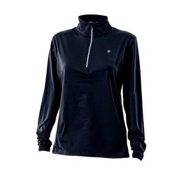 W Mashie Halfzip Fleece Blå Abacus