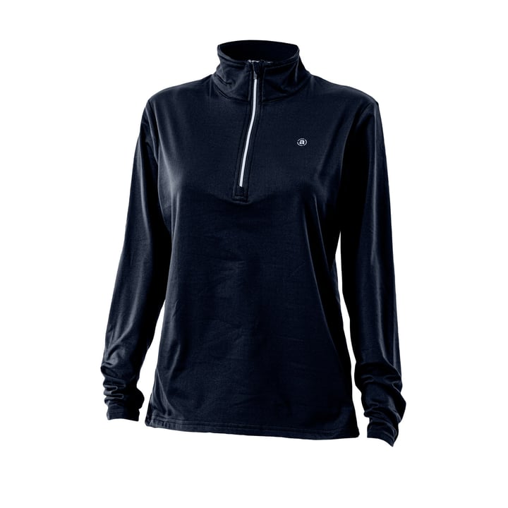 W Mashie Halfzip Fleece Blå Abacus