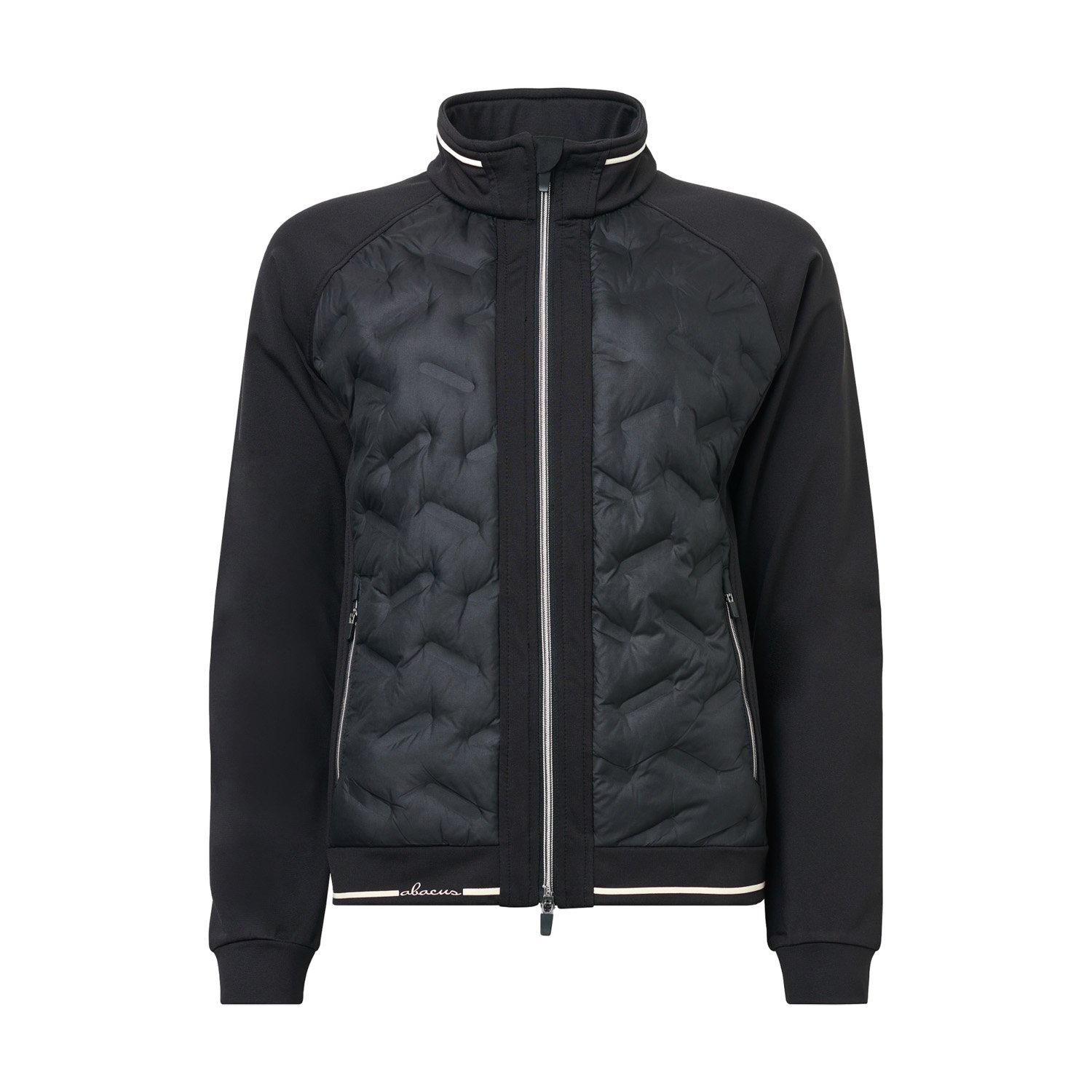 W Grove Hybrid Jacket Svart Abacus W Grove Hybrid Jacket Svart Abacus