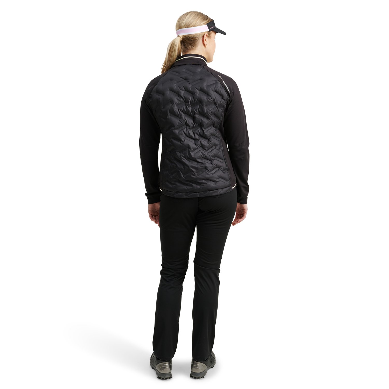 W Grove Hybrid Jacket Svart Abacus W Grove Hybrid Jacket Svart Abacus