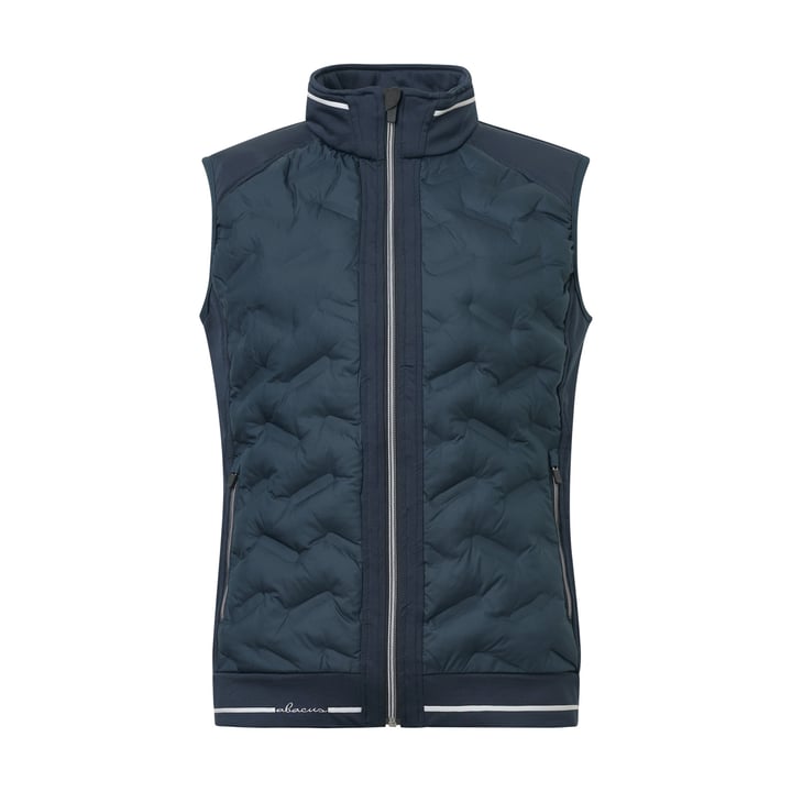 W Grove Hybrid Vest Blau Abacus