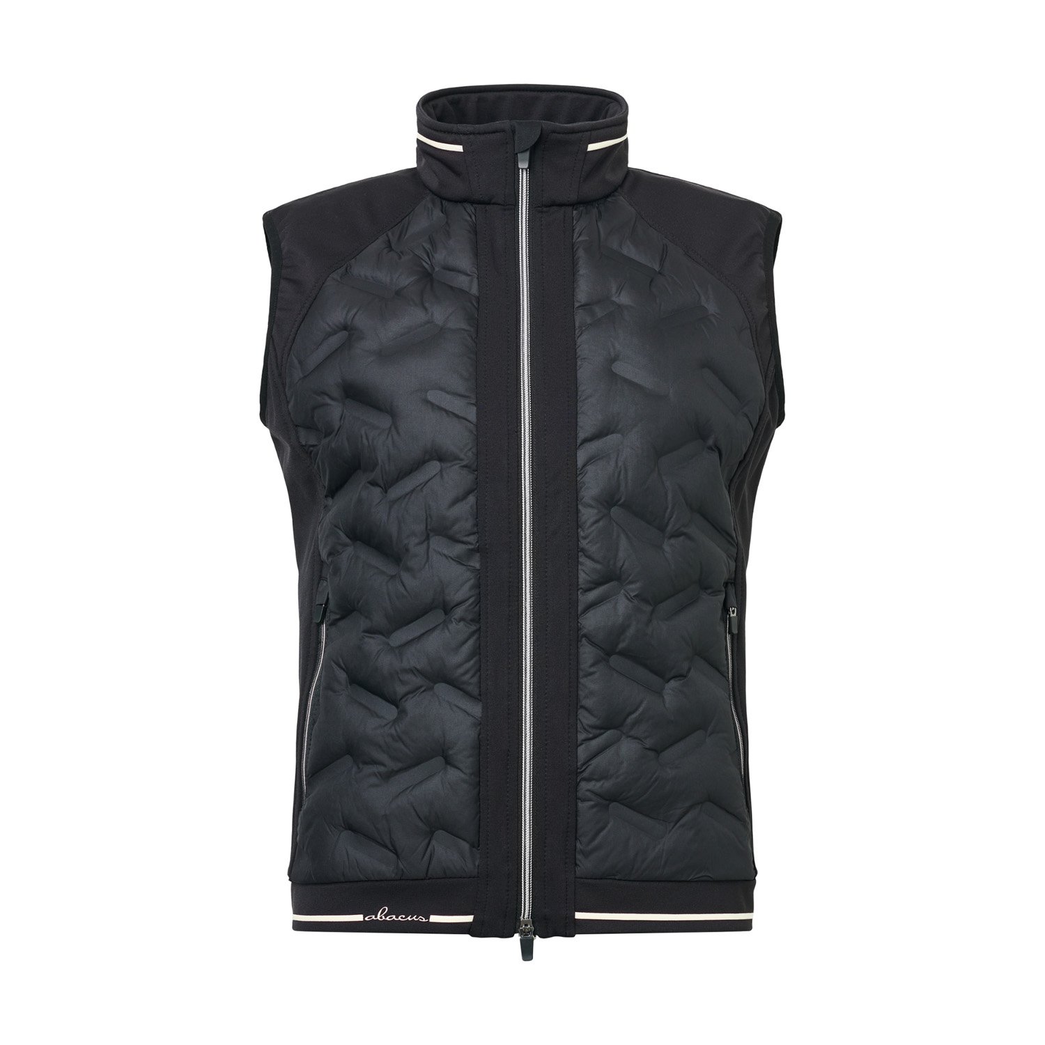 W Grove Hybrid Vest Svart