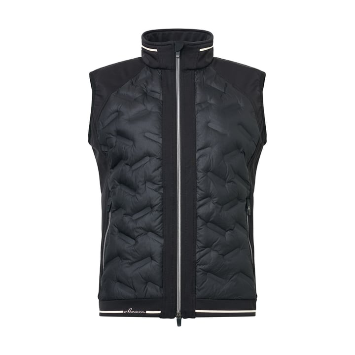 W Grove Hybrid Vest Schwarz Abacus