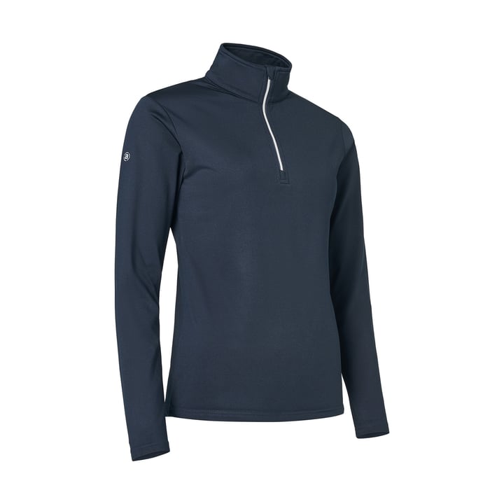 Lds Dunbar Halfzip Fleece Blå Abacus