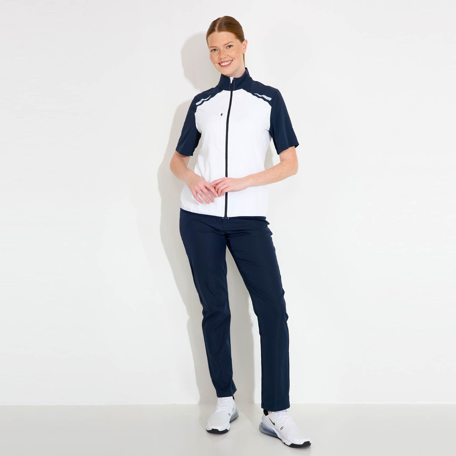 W Lanark Stretch Windshirt Valkoinen Abacus