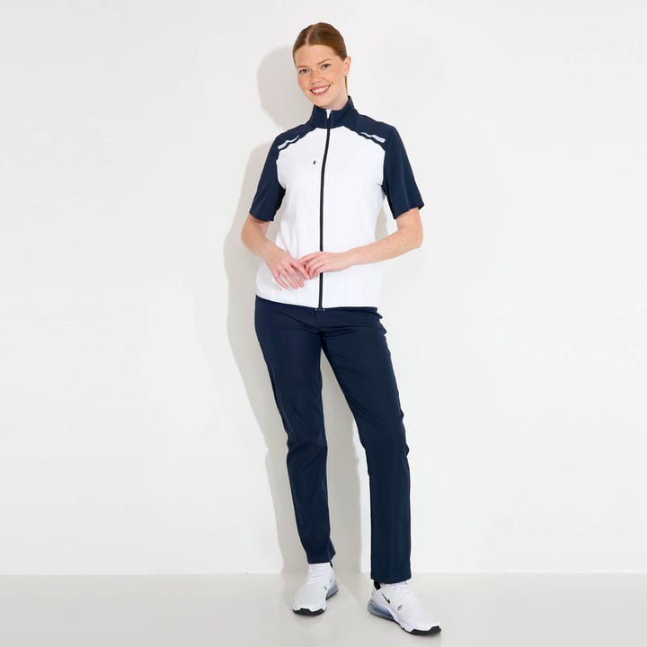 W Lanark Stretch Windshirt Vit Abacus W Lanark Stretch Windshirt Vit Abacus