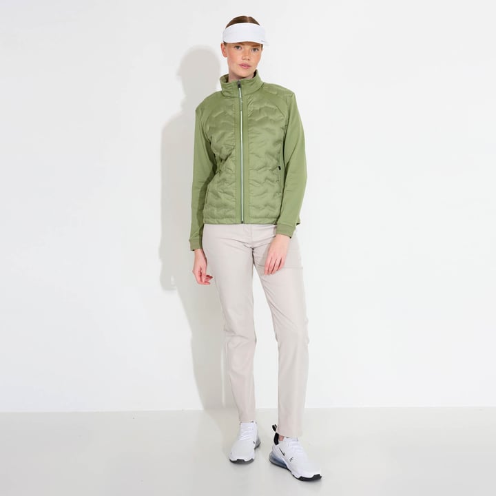 W Portrush Hybrid Jacket Grön Abacus W Portrush Hybrid Jacket Grön Abacus