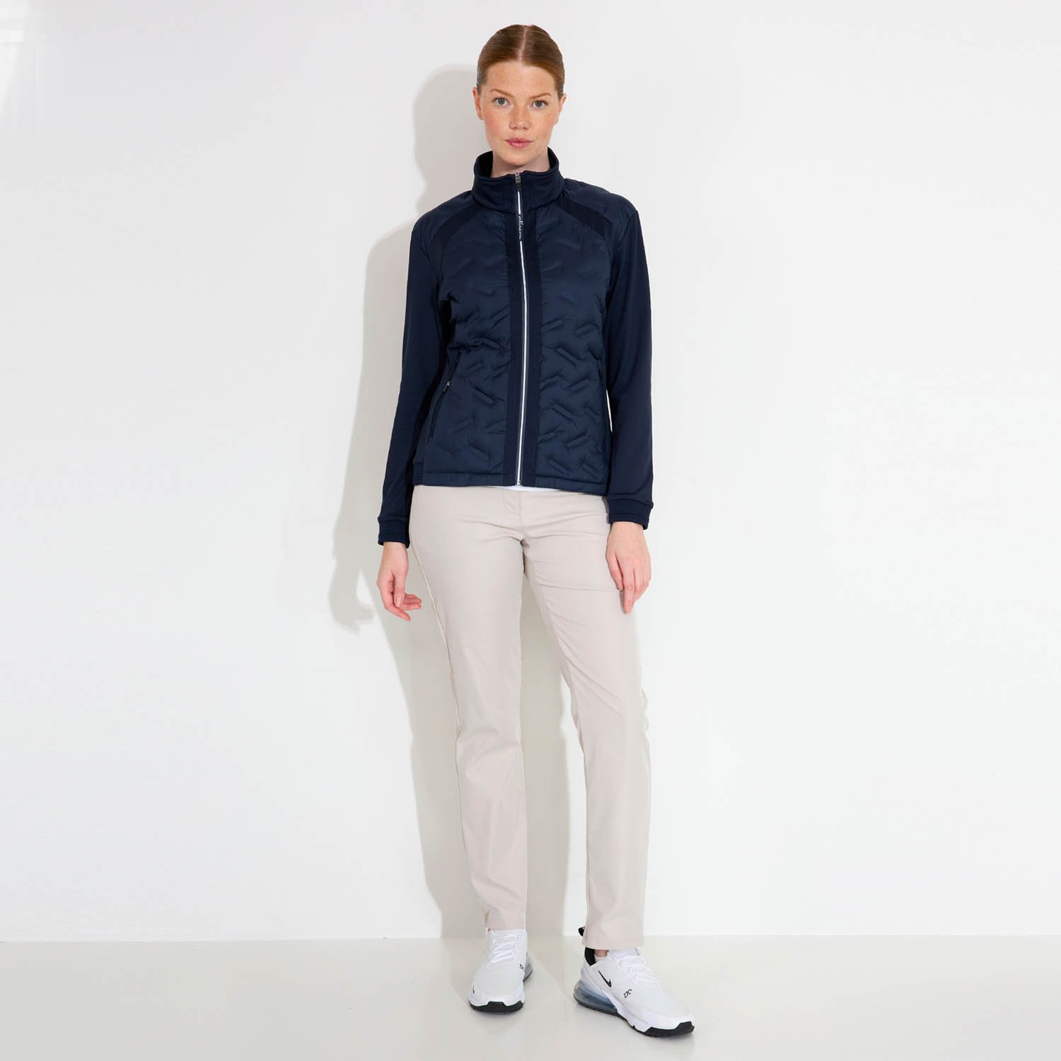 W Portrush Hybrid Jacket Blå Abacus