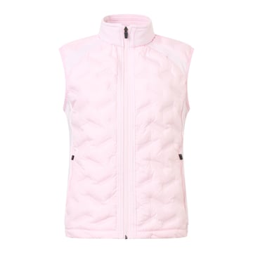 W Portrush Hybrid Vest Pink Abacus