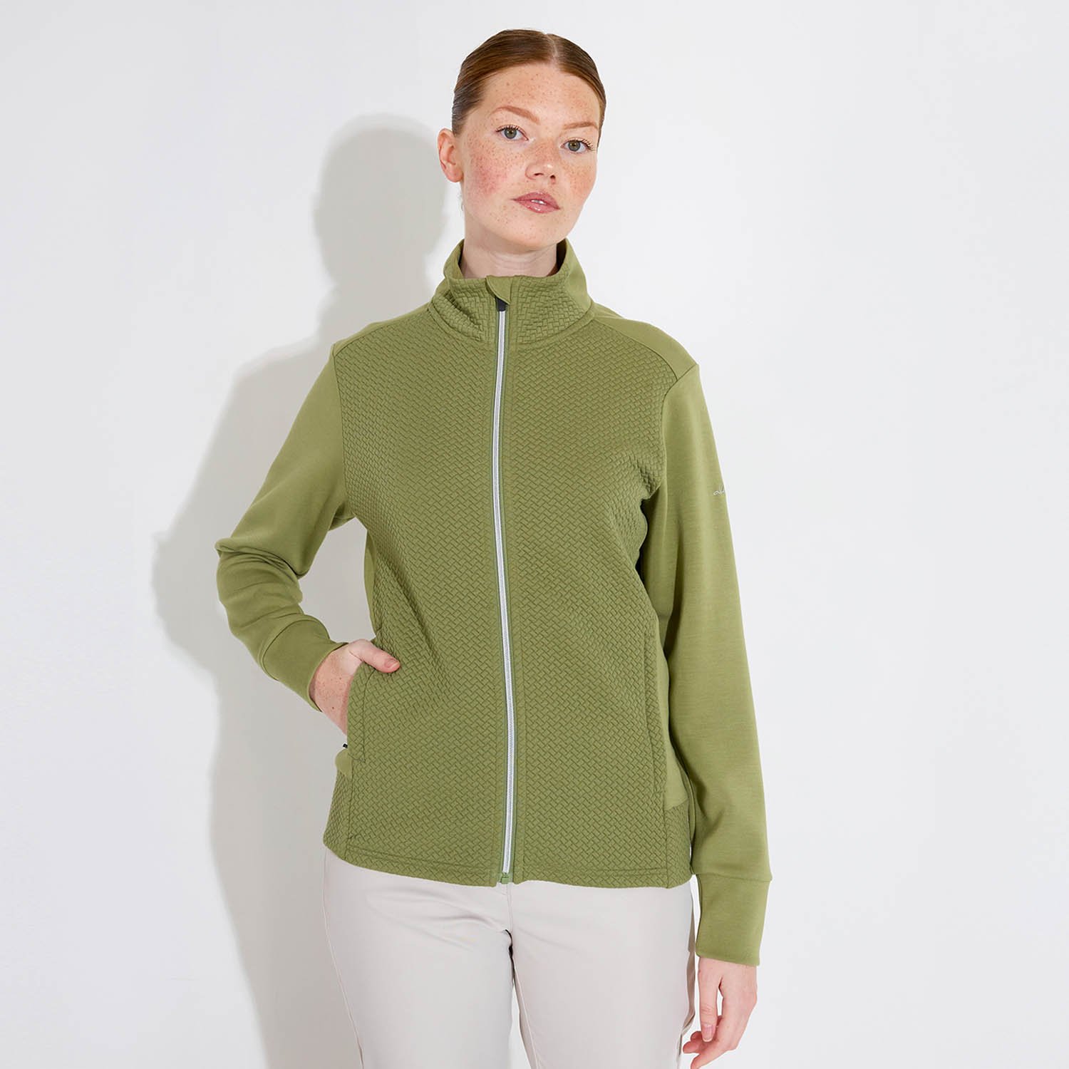 W Carden Midlayer Jkt Vert Abacus