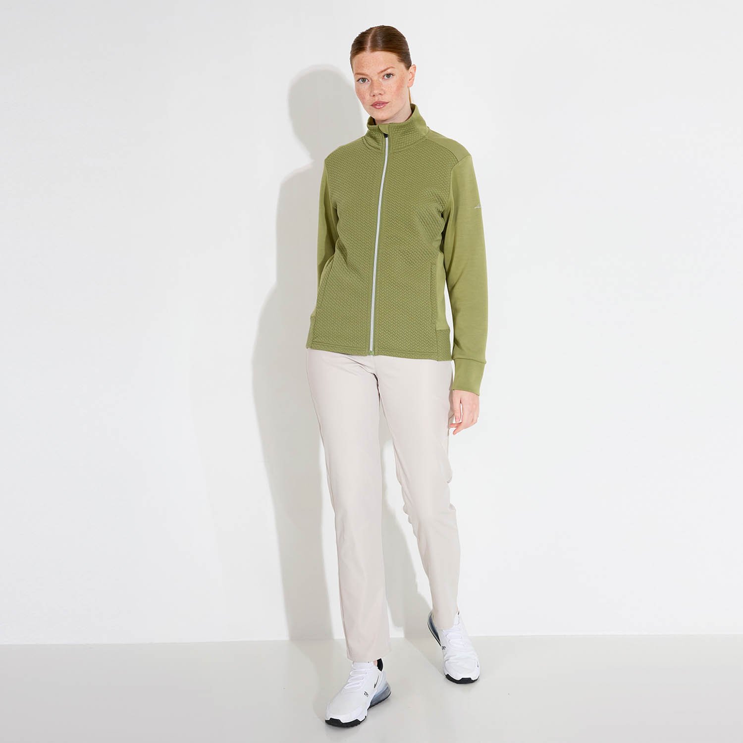 W Carden Midlayer Jkt Vert Abacus