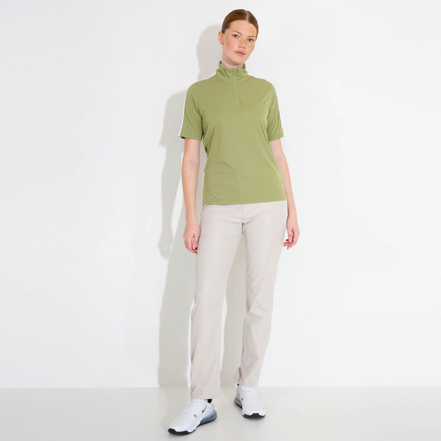 W Aloha Uv Halfsleeve Grön Abacus