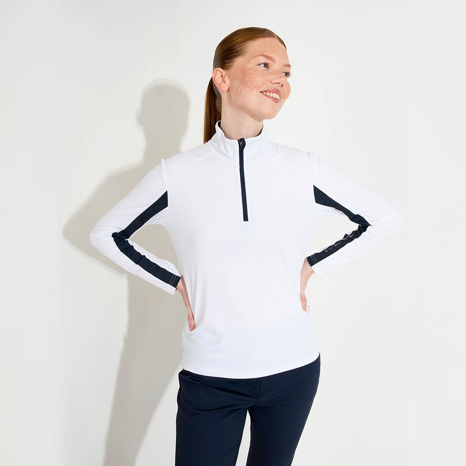 W Aloha Uv Longsleeve Hvid Abacus