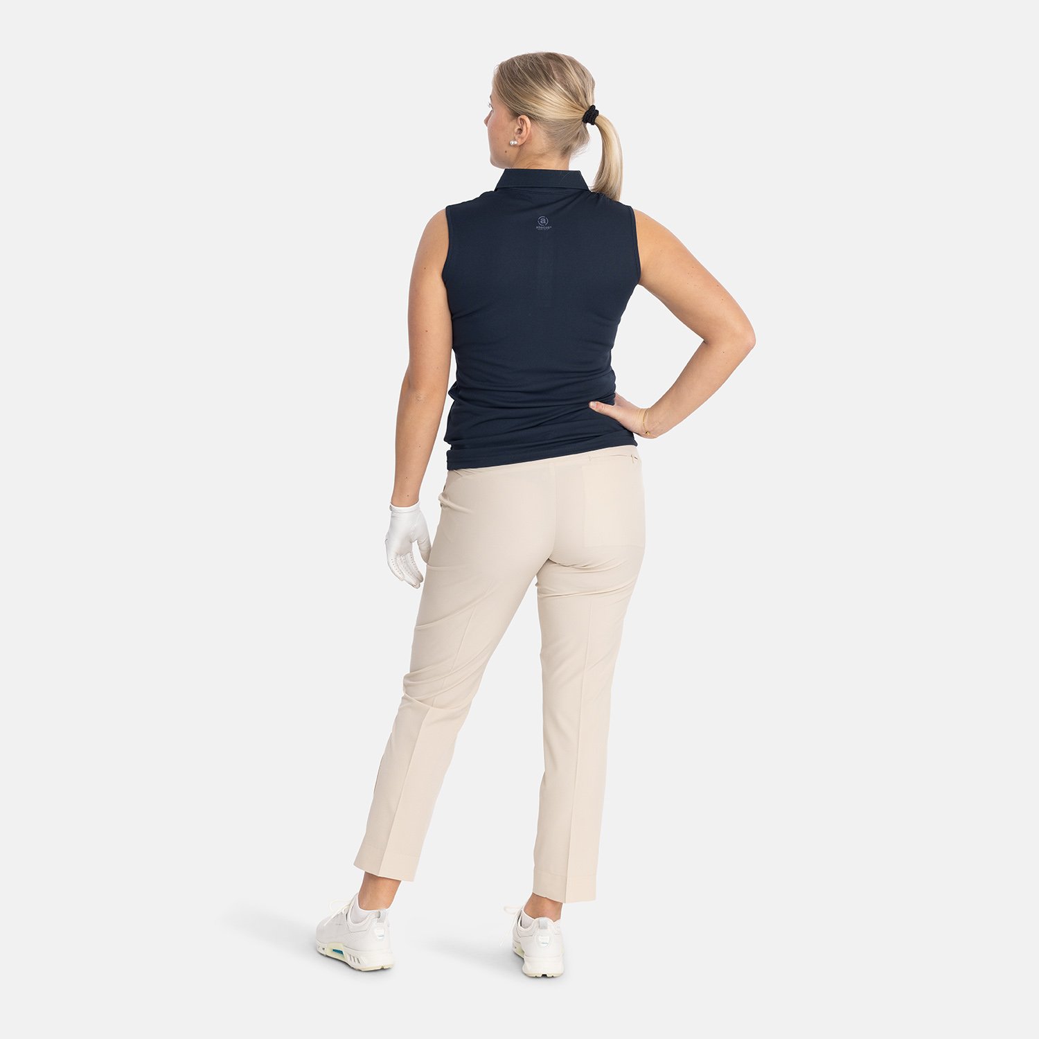 W Prestwick Recycled Sleeveless Bleu Abacus