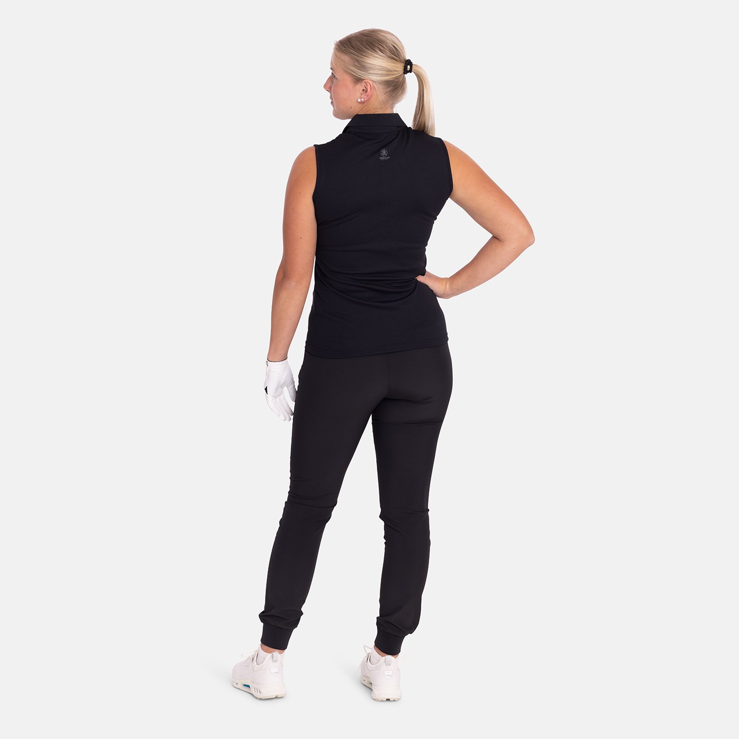 W Prestwick Recycled Sleeveless Svart Abacus W Prestwick Recycled Sleeveless Svart Abacus