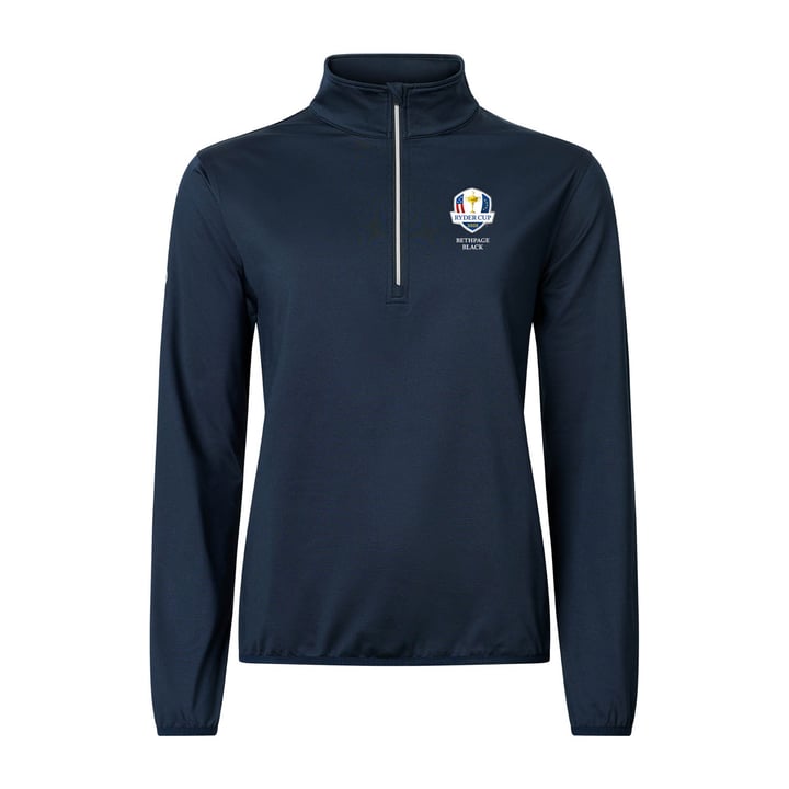 W Rc25 Cradoc Halfzip Fleece Blå Abacus W Rc25 Cradoc Halfzip Fleece Blå Abacus