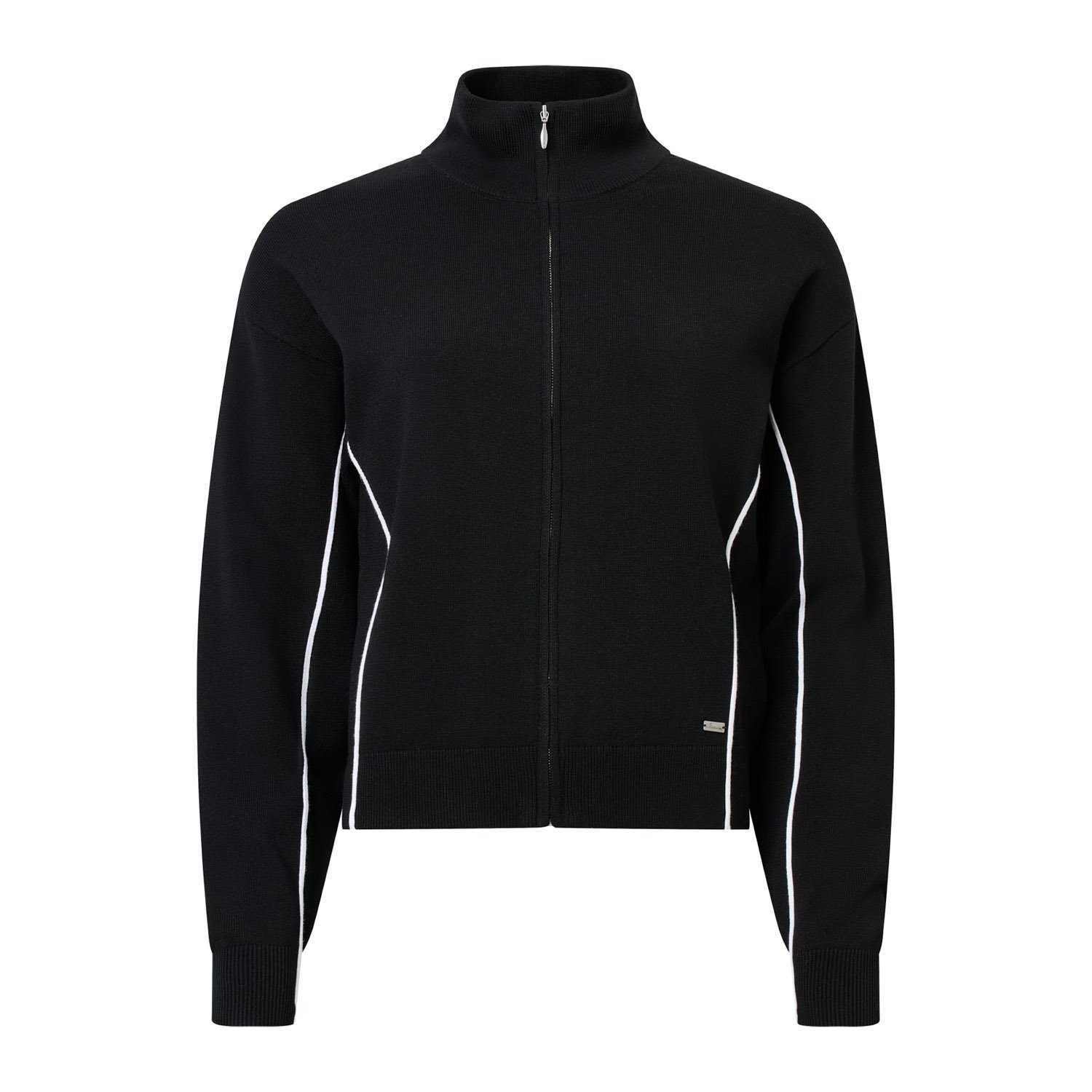 W Niblick Fullzip Svart Abacus