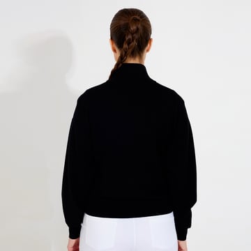 W Niblick Fullzip Svart Abacus