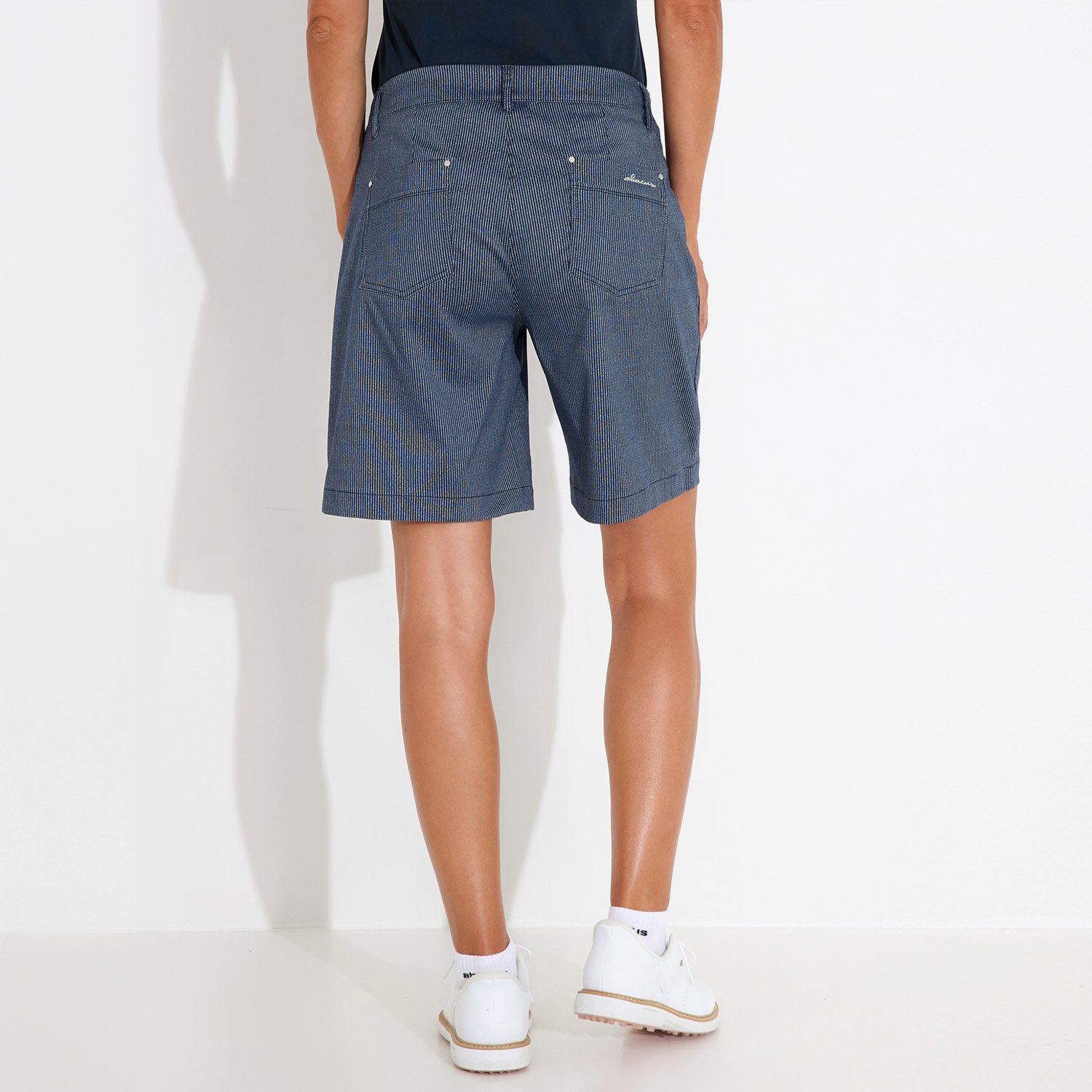 W Bovey Shorts Blå Abacus