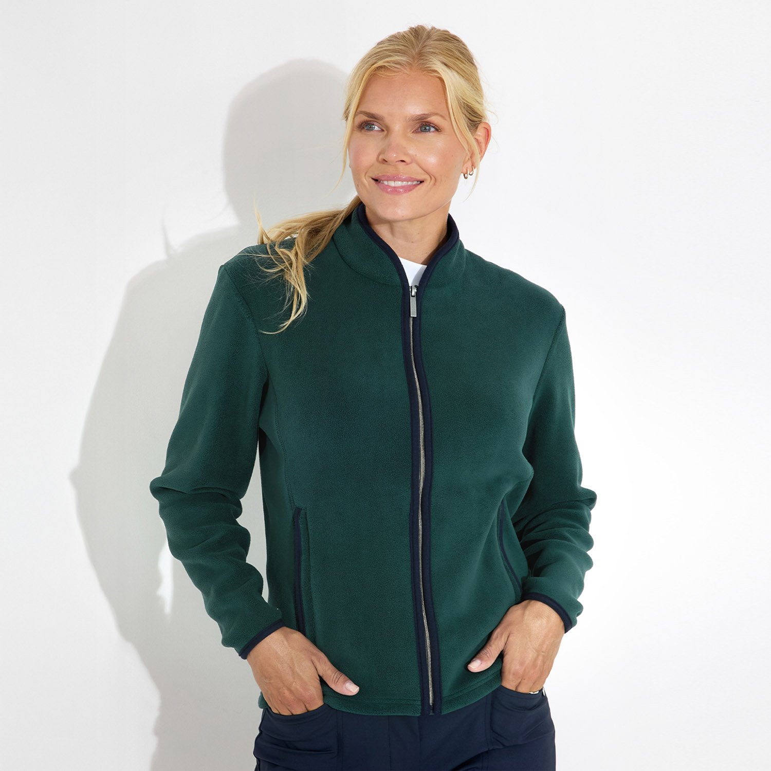 W Foxhills Midlayer Fullzip Abacus