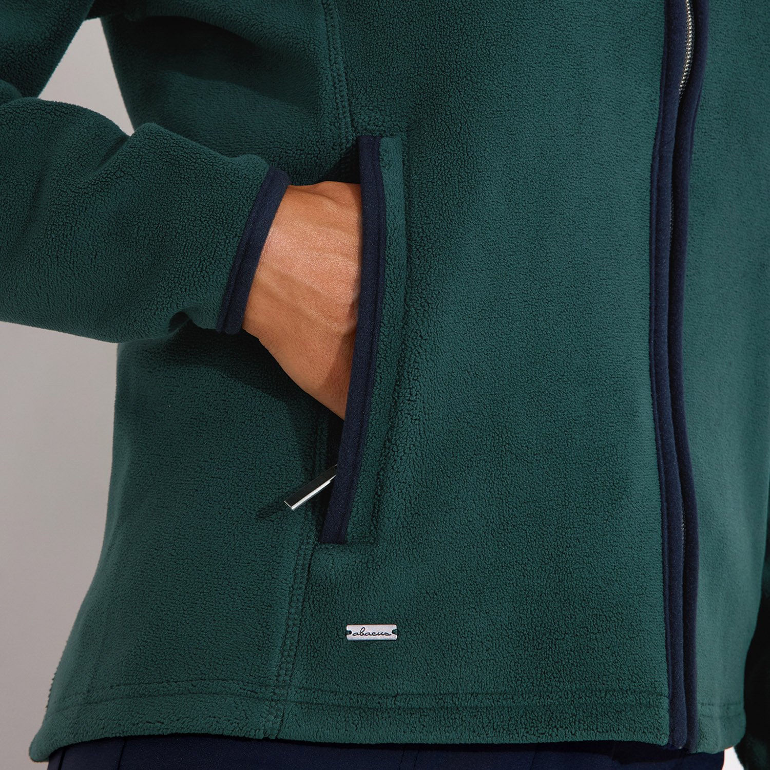 W Foxhills Midlayer Fullzip Abacus
