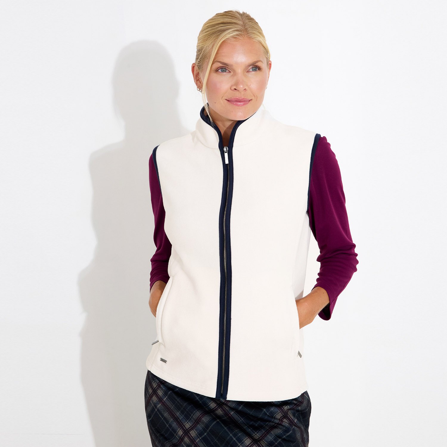 W Foxhills Midlayer Bodywarmer Abacus