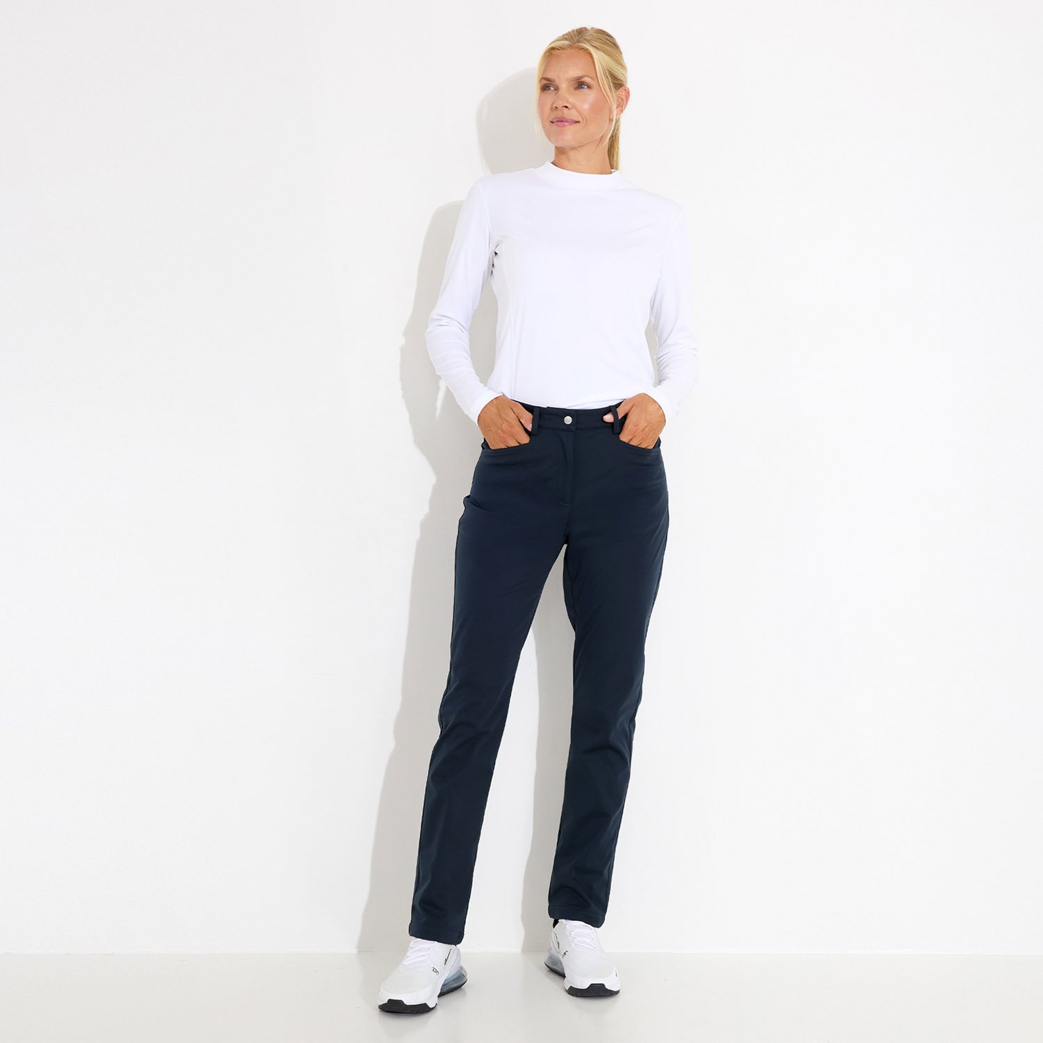 W Muirfield Softshell Blå Abacus