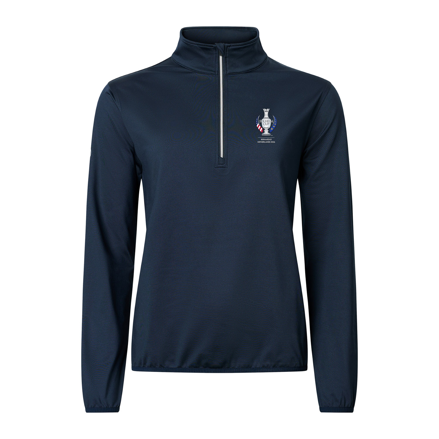 W Sc Cradoc Halfzip Fleece Blau