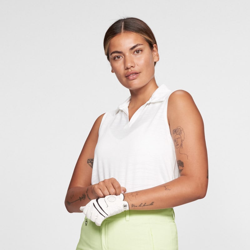Zoey Sleeveless Hvid