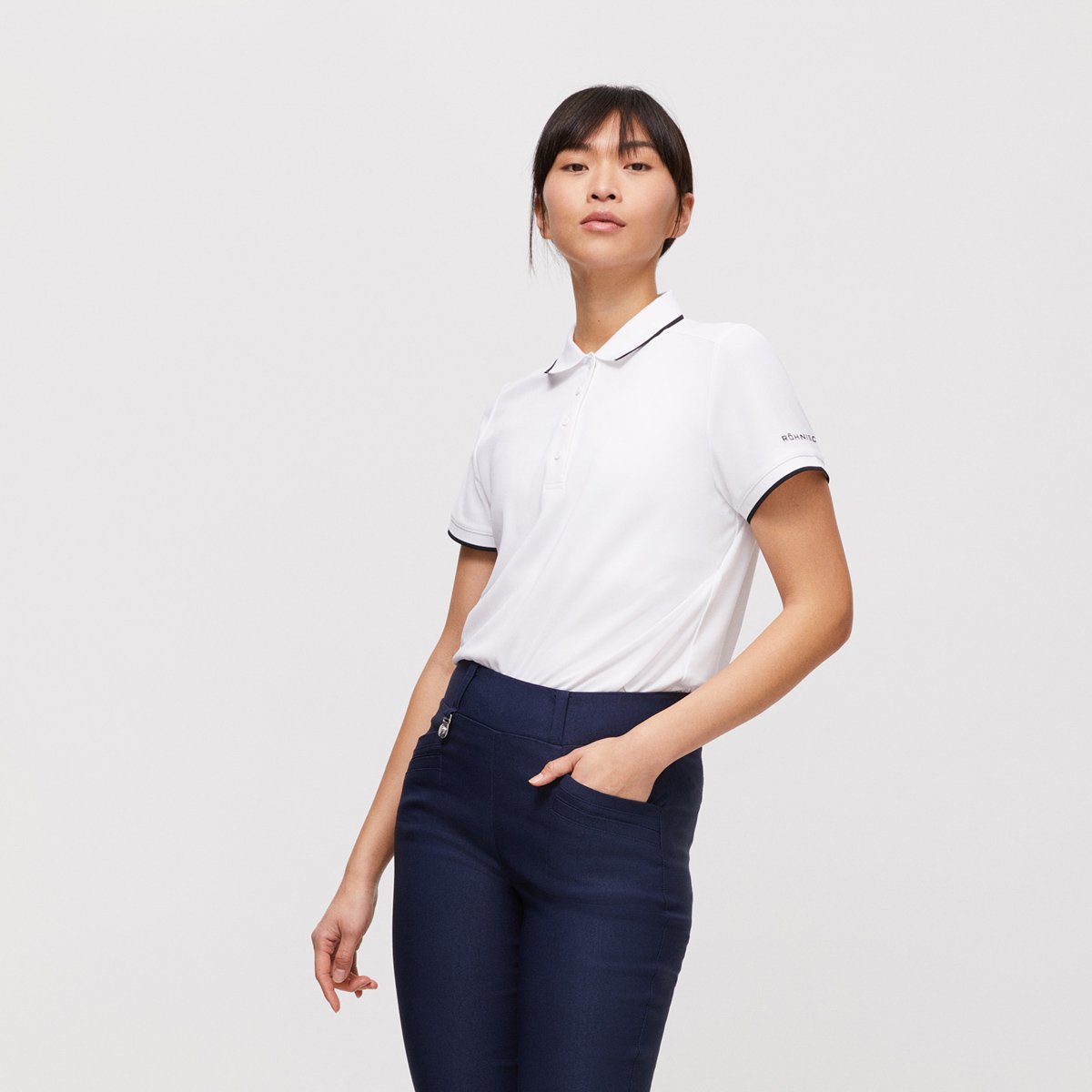 Miriam Poloshirt White