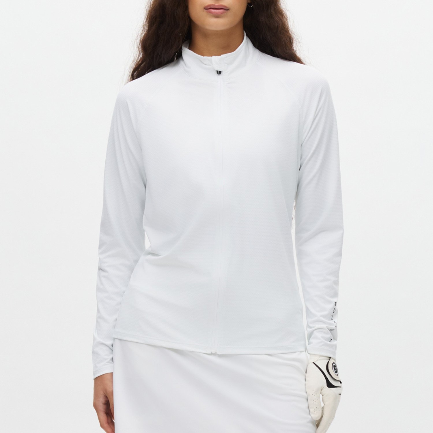 Nicky Full Zip Hvit Röhnisch