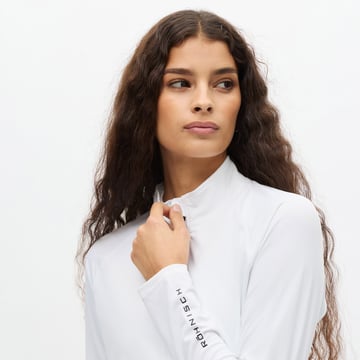 Nicky Full Zip Hvit Röhnisch