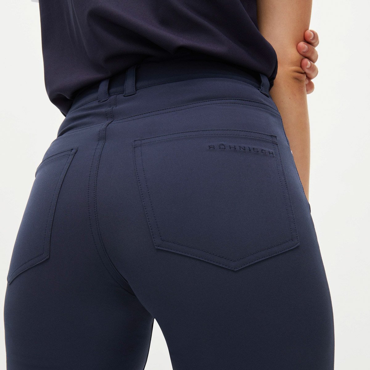 Chie Comfort Pants Blue Röhnisch