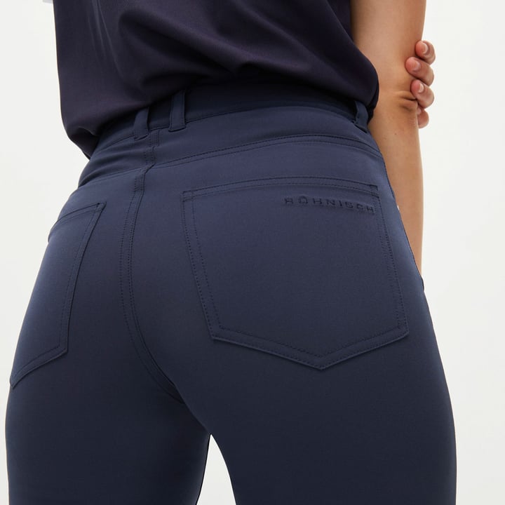 Chie Comfort Pants 30 Blue Röhnisch