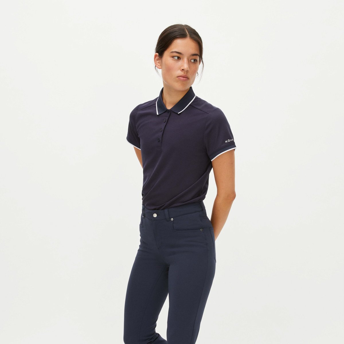 Chie Comfort Pants Blue Röhnisch