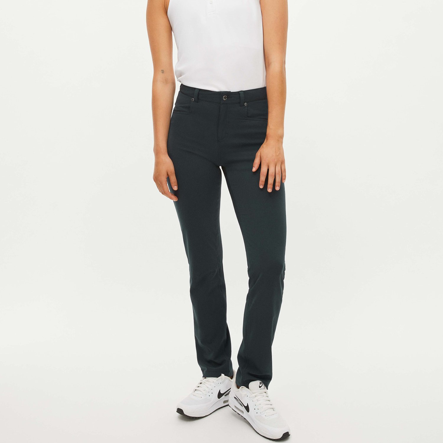 Chie Comfort Pants Sort Röhnisch
