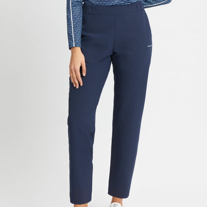 Celine Pull On Pant Blau Röhnisch