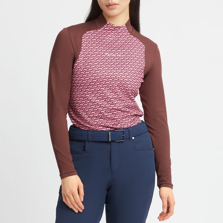 Ellie Brushed Ls Top Röhnisch Ellie Brushed Ls Top Röhnisch