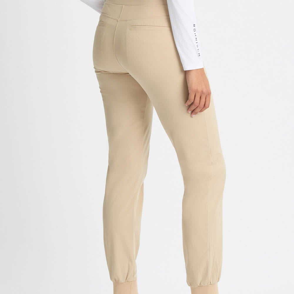 Twill Stretch Pull On Pant Beige Röhnisch