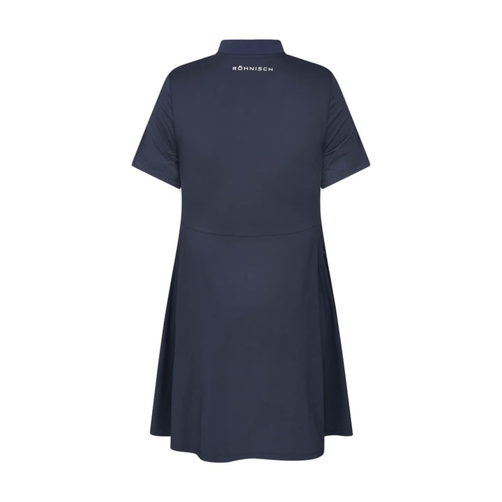 Annie Shortsleeve Dress Blå Röhnisch Annie Shortsleeve Dress Blå Röhnisch