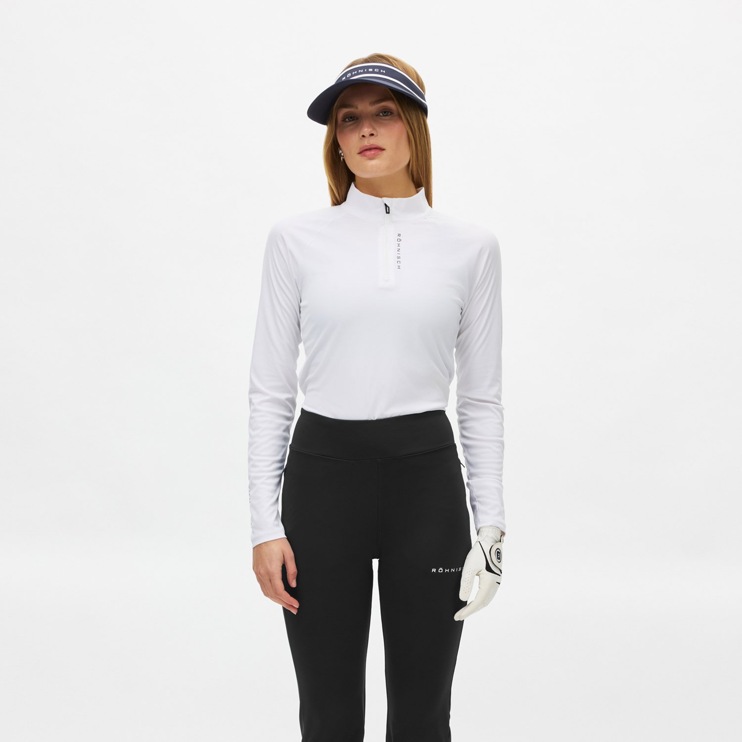 Pull On Flattering Golf Pant Schwarz Röhnisch