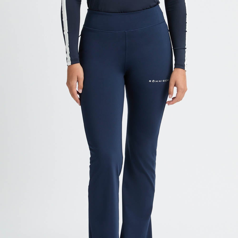 Pull On Flattering Golf Pant Blau Röhnisch Pull On Flattering Golf Pant Blau Röhnisch
