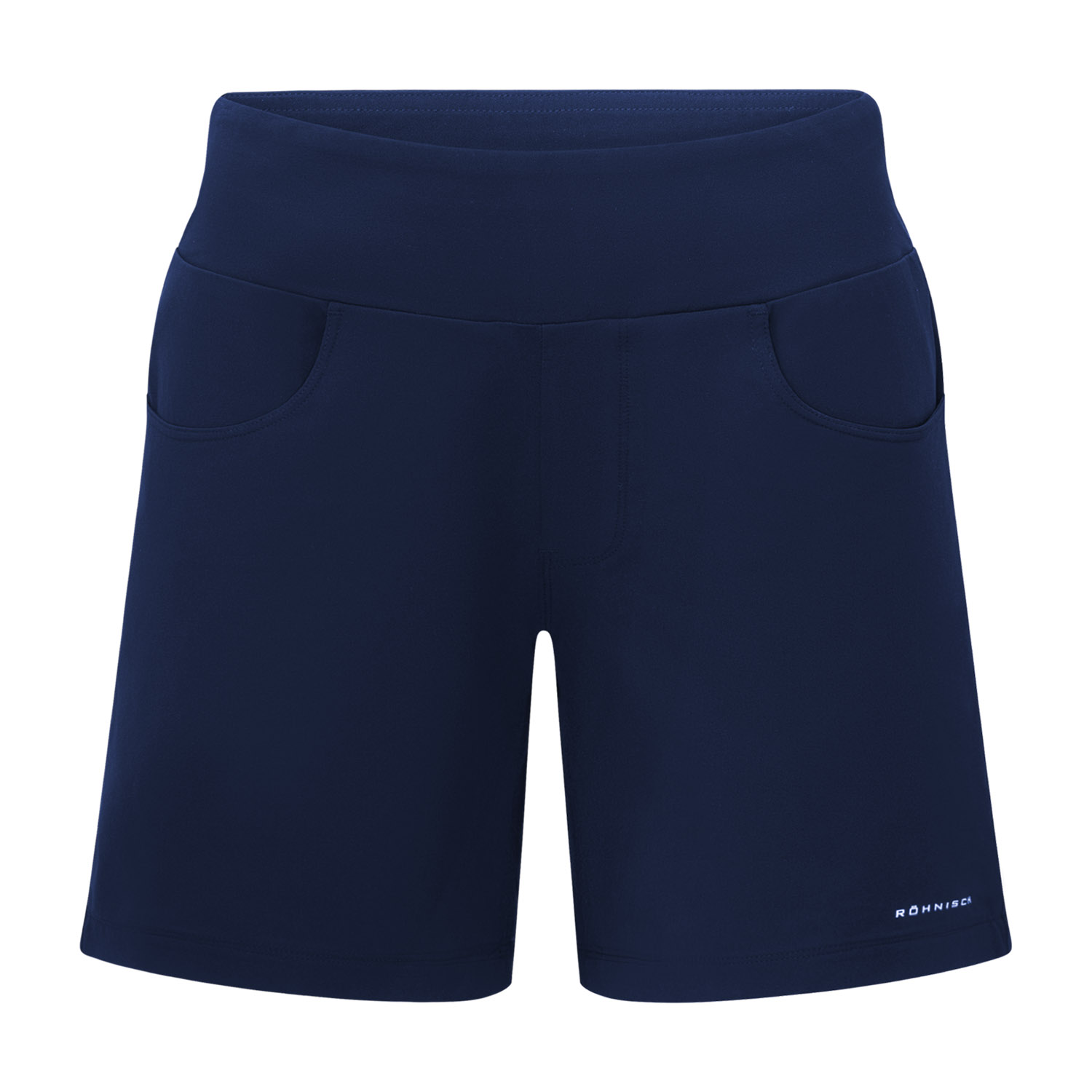Twill Stretch Pull On Blau